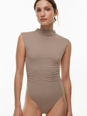 Aritzia Contour Fortify Bodysuit - Warm Taupe